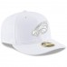 Men's Philadelphia Eagles New Era White on White Low Profile 59FIFTY Fitted Hat 3155443